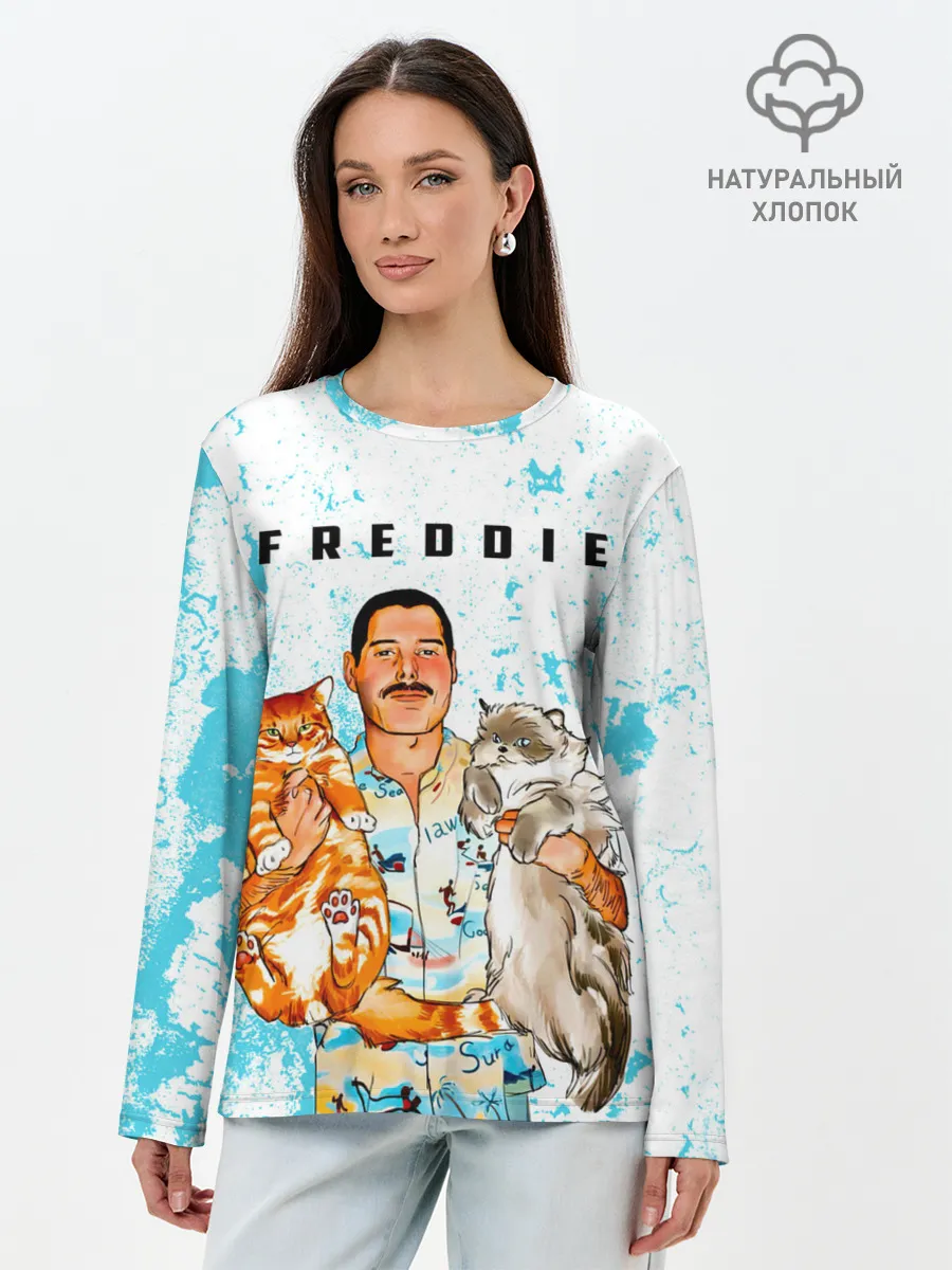 Лонгслив женский. Хлопок / Queen