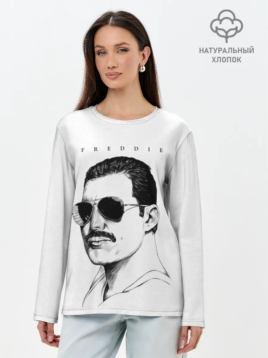 Лонгслив женский. Хлопок / Queen