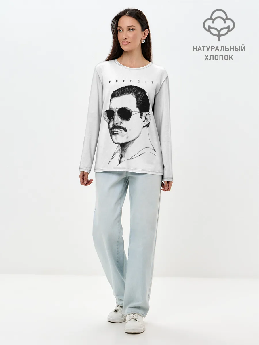 Лонгслив женский. Хлопок / Queen