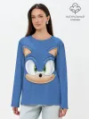 Лонгслив женский. Хлопок / SONIC.