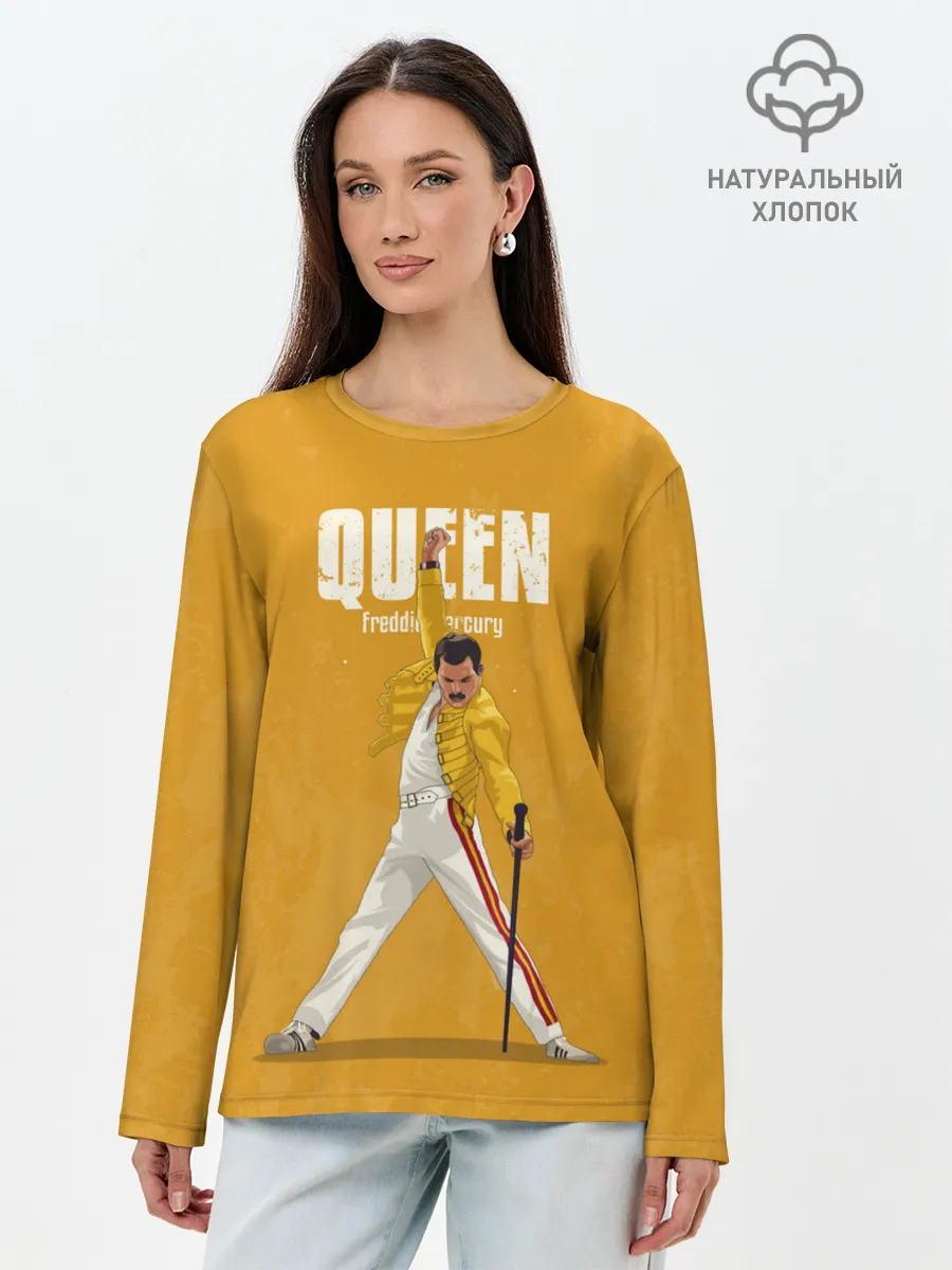 Лонгслив женский. Хлопок / Queen