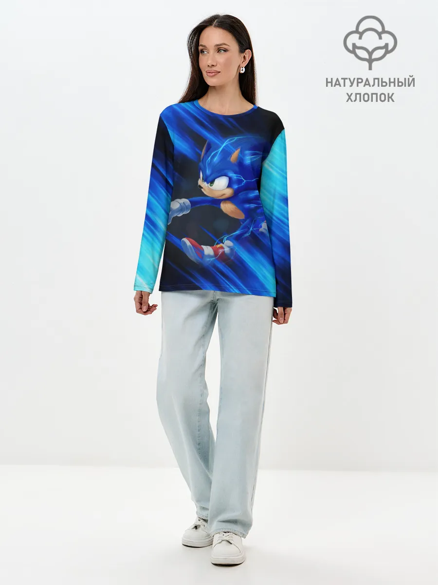 Лонгслив женский. Хлопок / SONIC | СОНИК