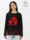 Лонгслив женский. Хлопок / АНАРХИЯ | ANARCHY