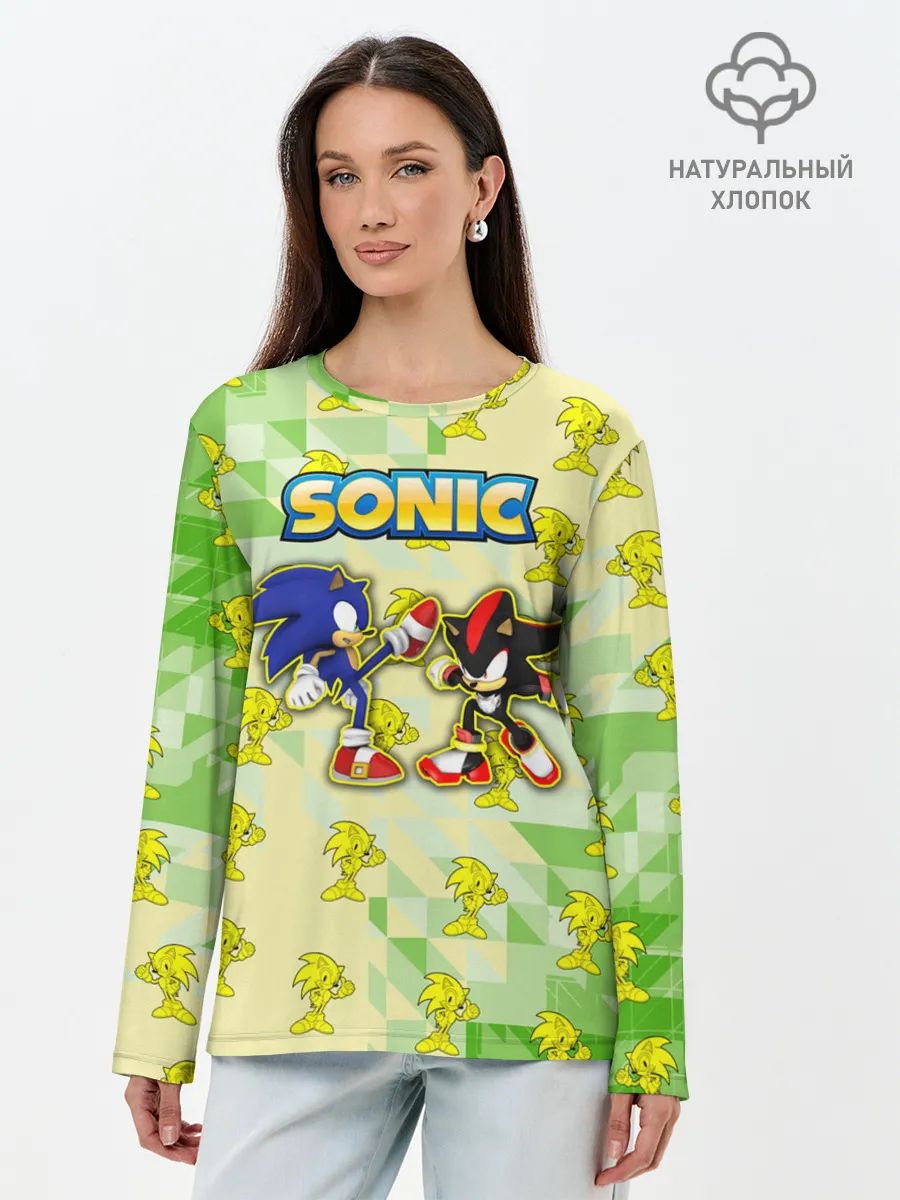 Лонгслив женский. Хлопок / sonik