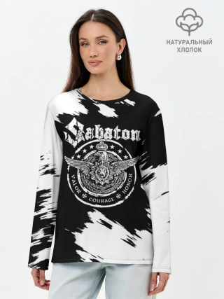 Лонгслив женский. Хлопок / Sabaton