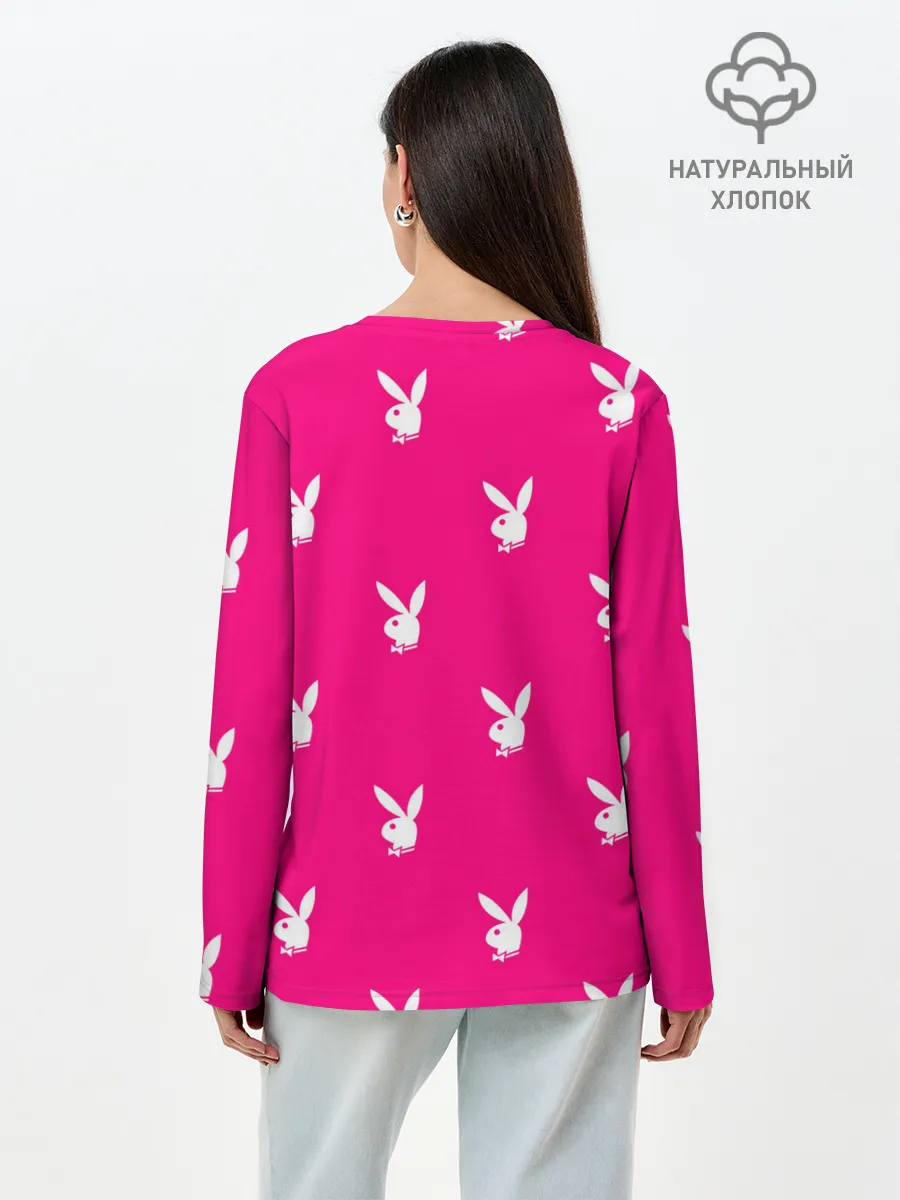 Лонгслив женский. Хлопок / PLAYBOY | ПЛЕЙБОЙ