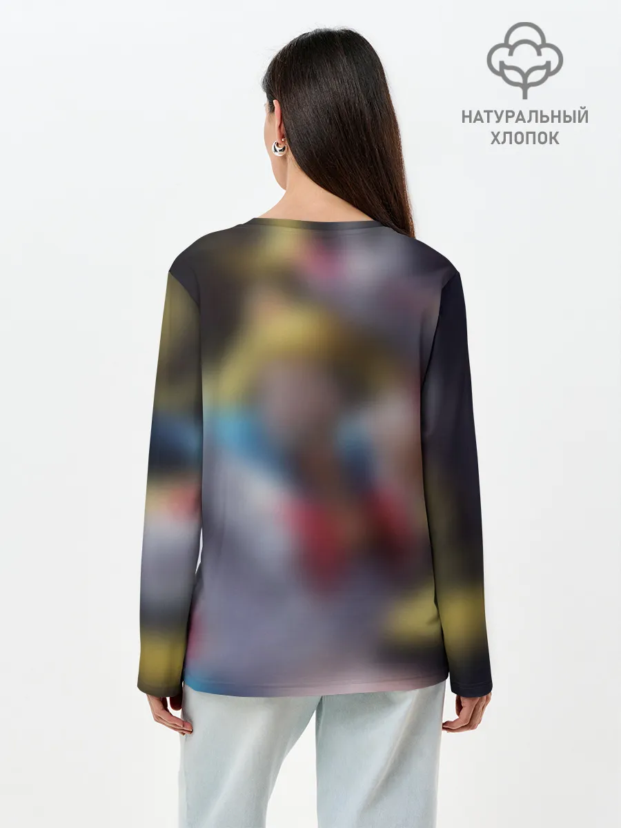 Лонгслив женский. Хлопок / Сейлор Панч