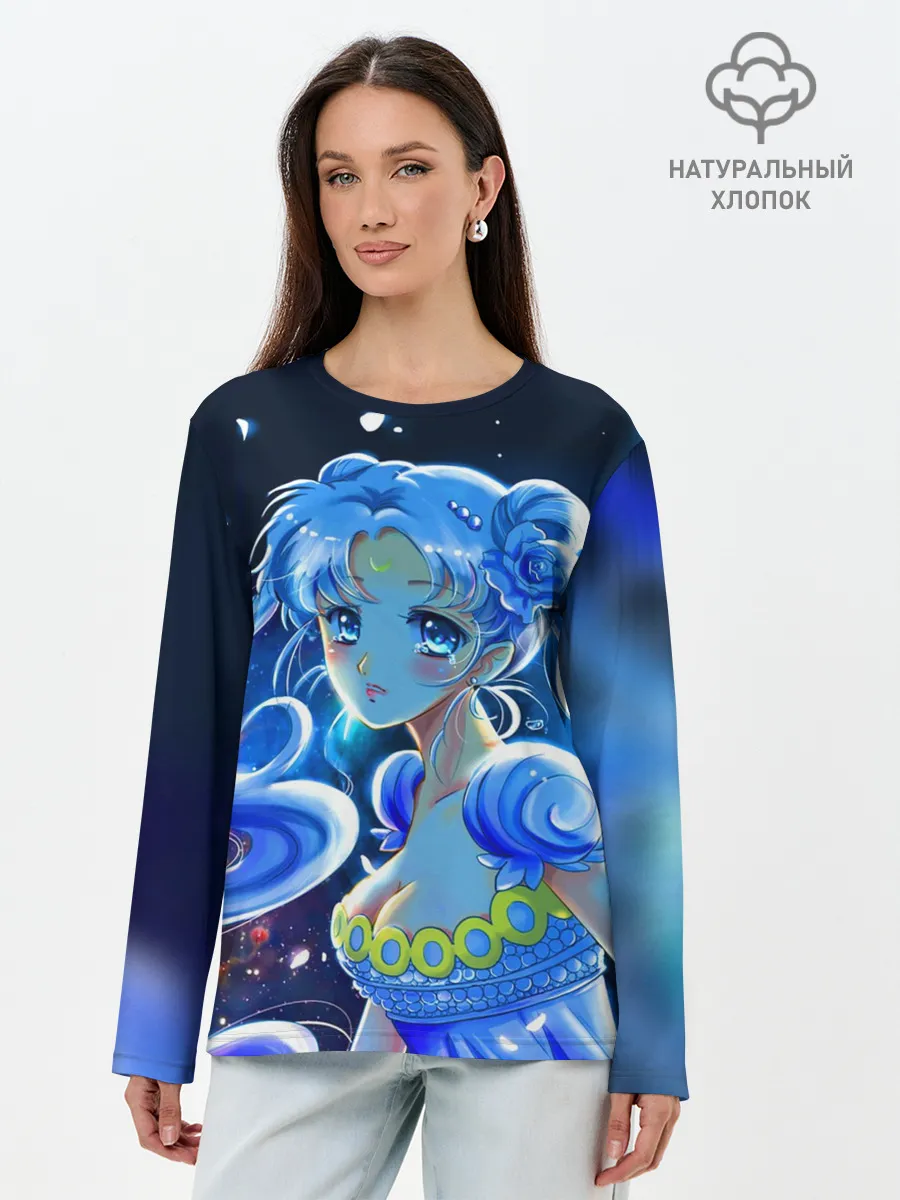 Лонгслив женский. Хлопок / СЕЙЛОР МУН