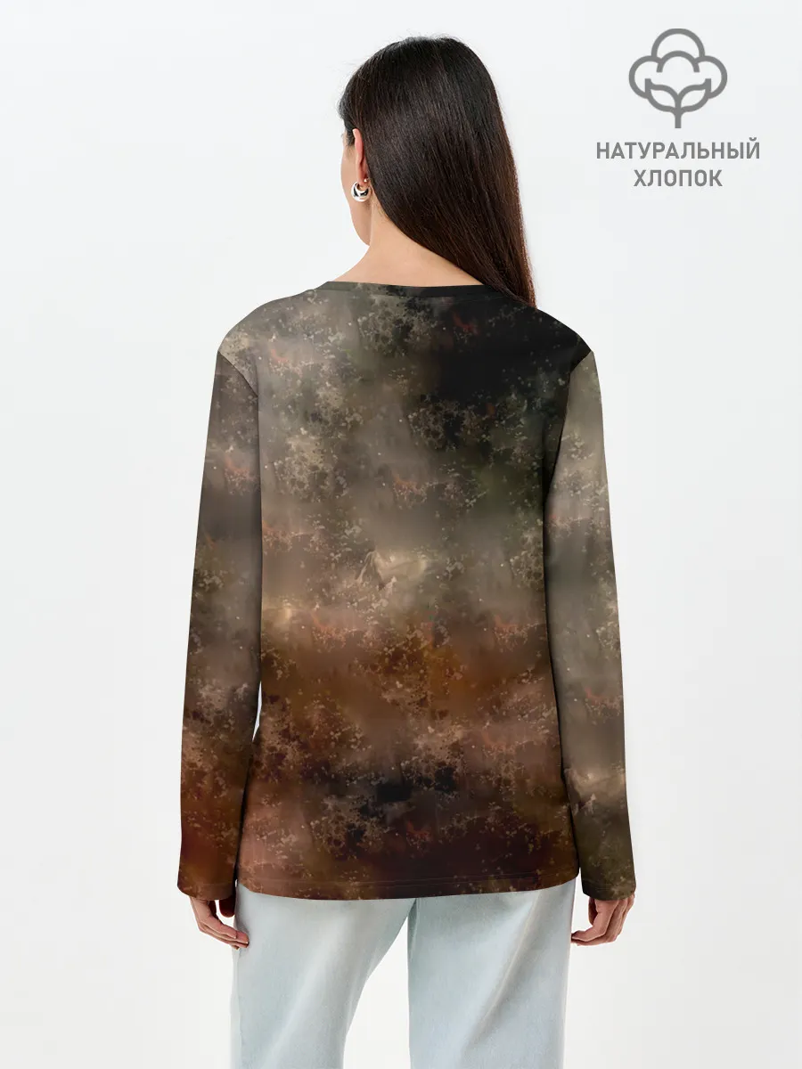 Лонгслив женский. Хлопок / Sabaton