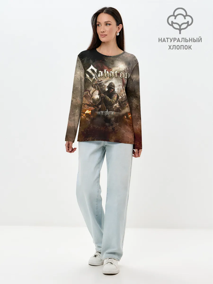 Лонгслив женский. Хлопок / Sabaton