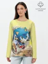 Лонгслив женский. Хлопок / SONIC