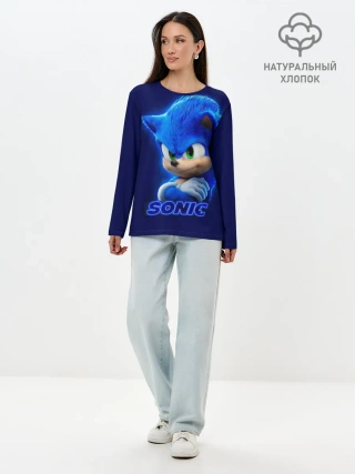 Лонгслив женский. Хлопок / SONIC