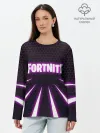 Лонгслив женский. Хлопок / Fortnite