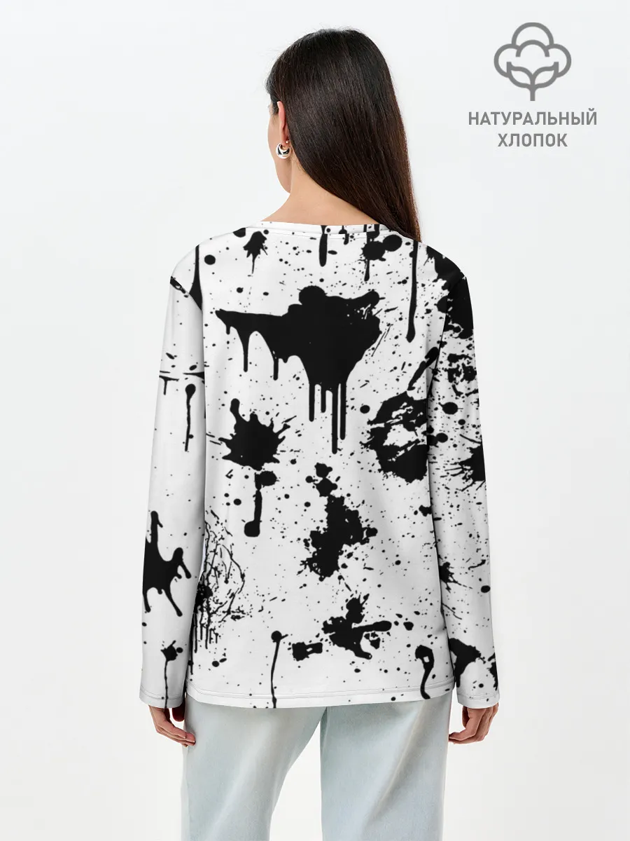 Лонгслив женский. Хлопок / Sabaton