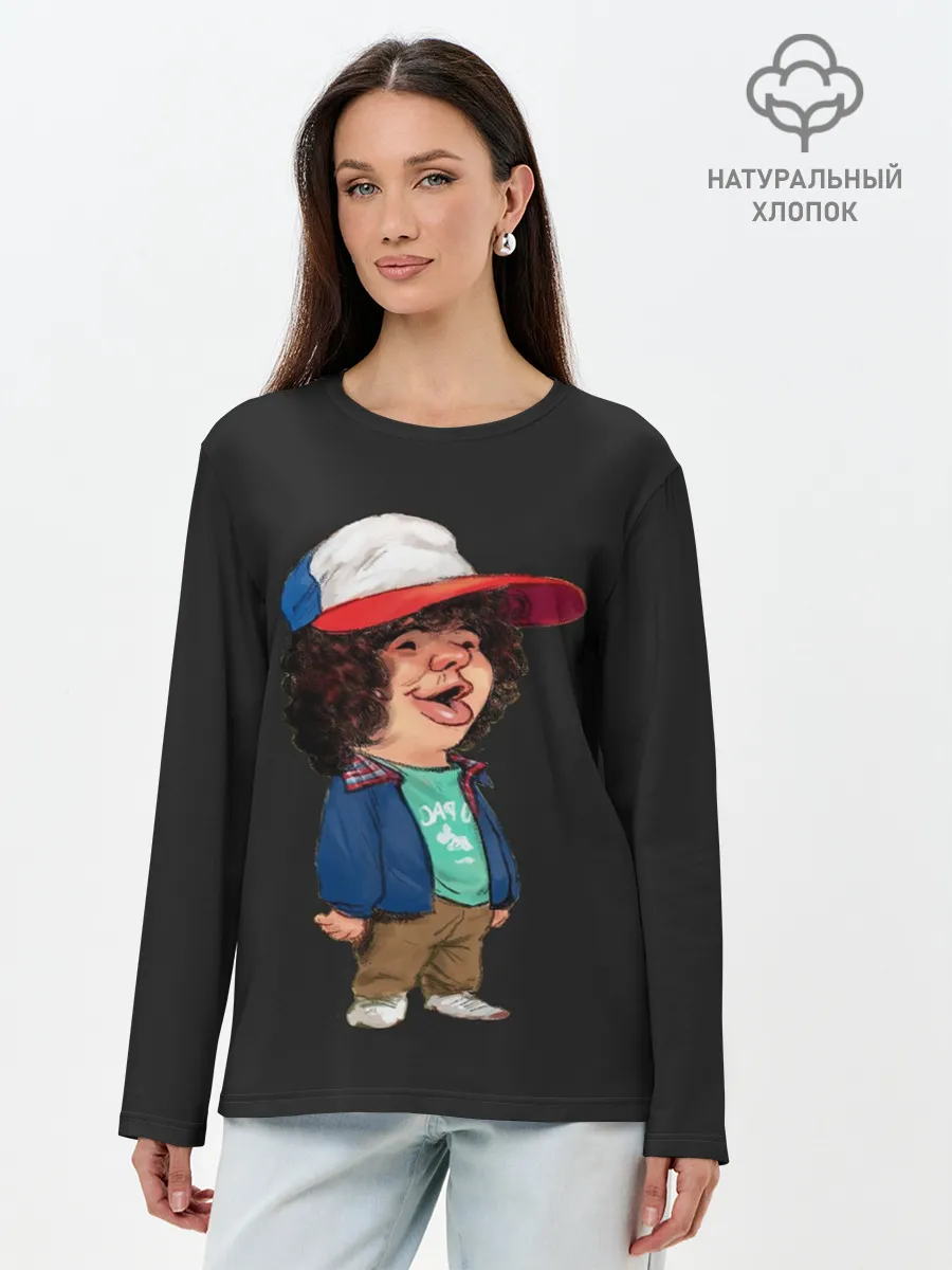 Лонгслив женский. Хлопок / Дастин