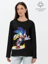 Лонгслив женский. Хлопок / Sonic