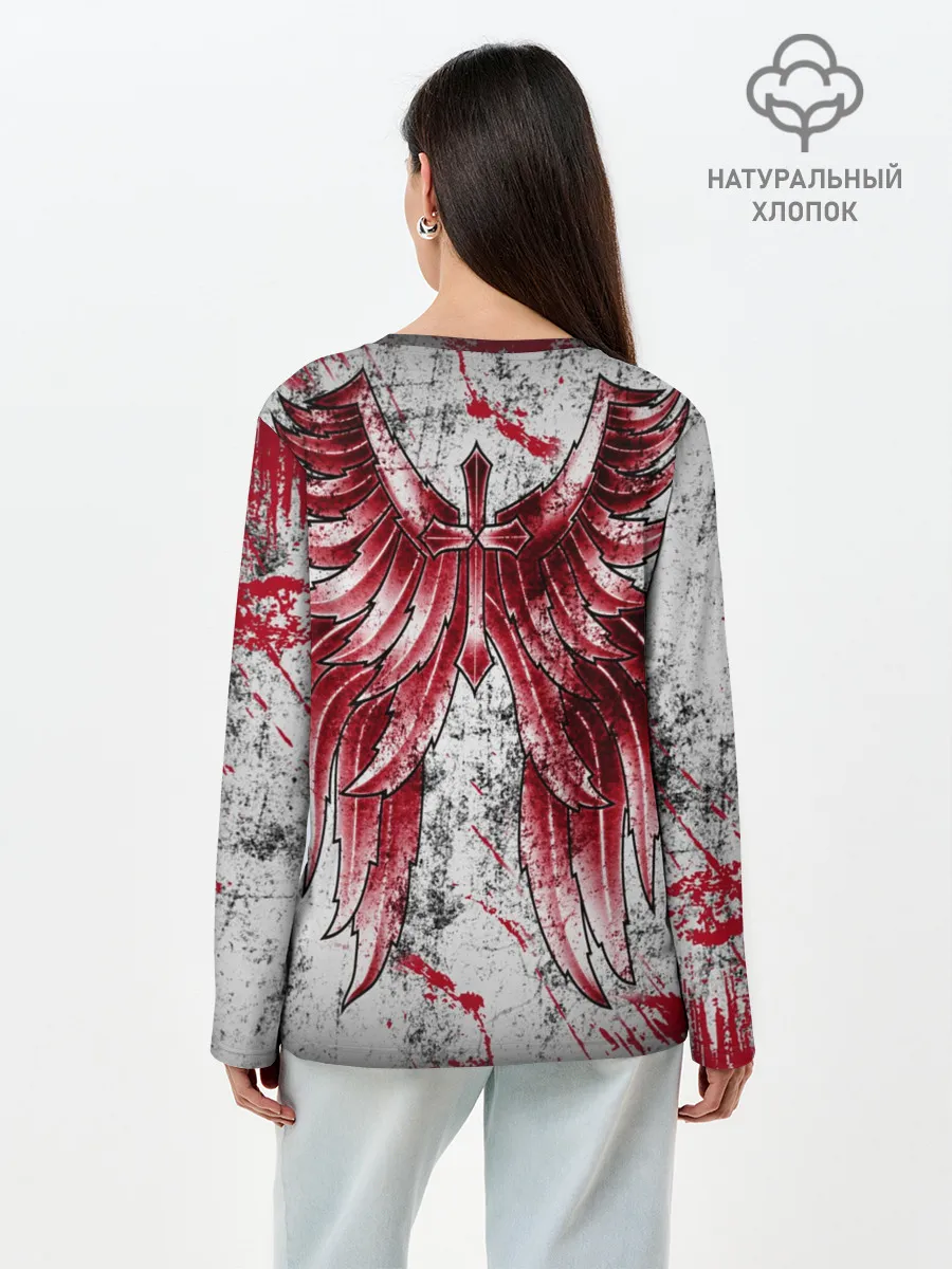 Лонгслив женский. Хлопок / Tony Ferguson