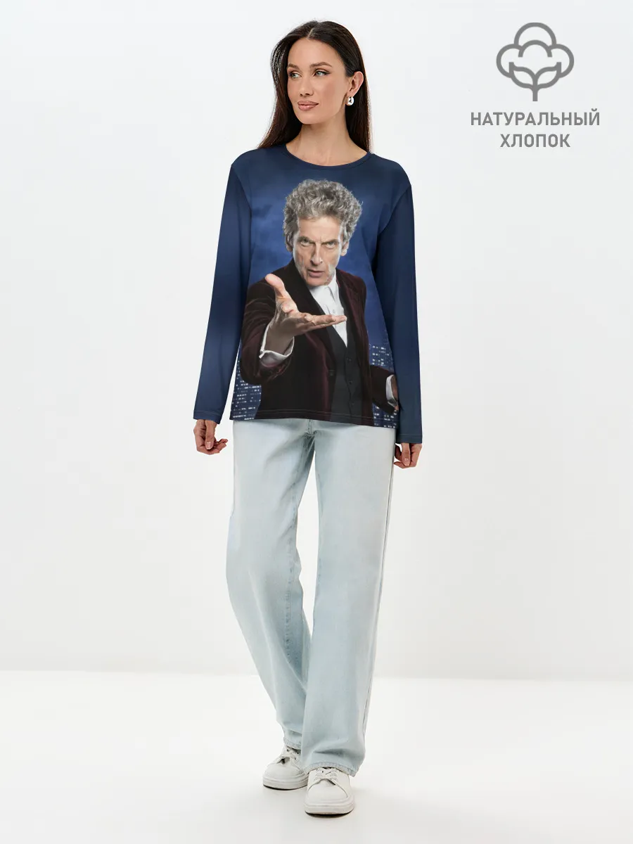 Лонгслив женский. Хлопок / LISTEN