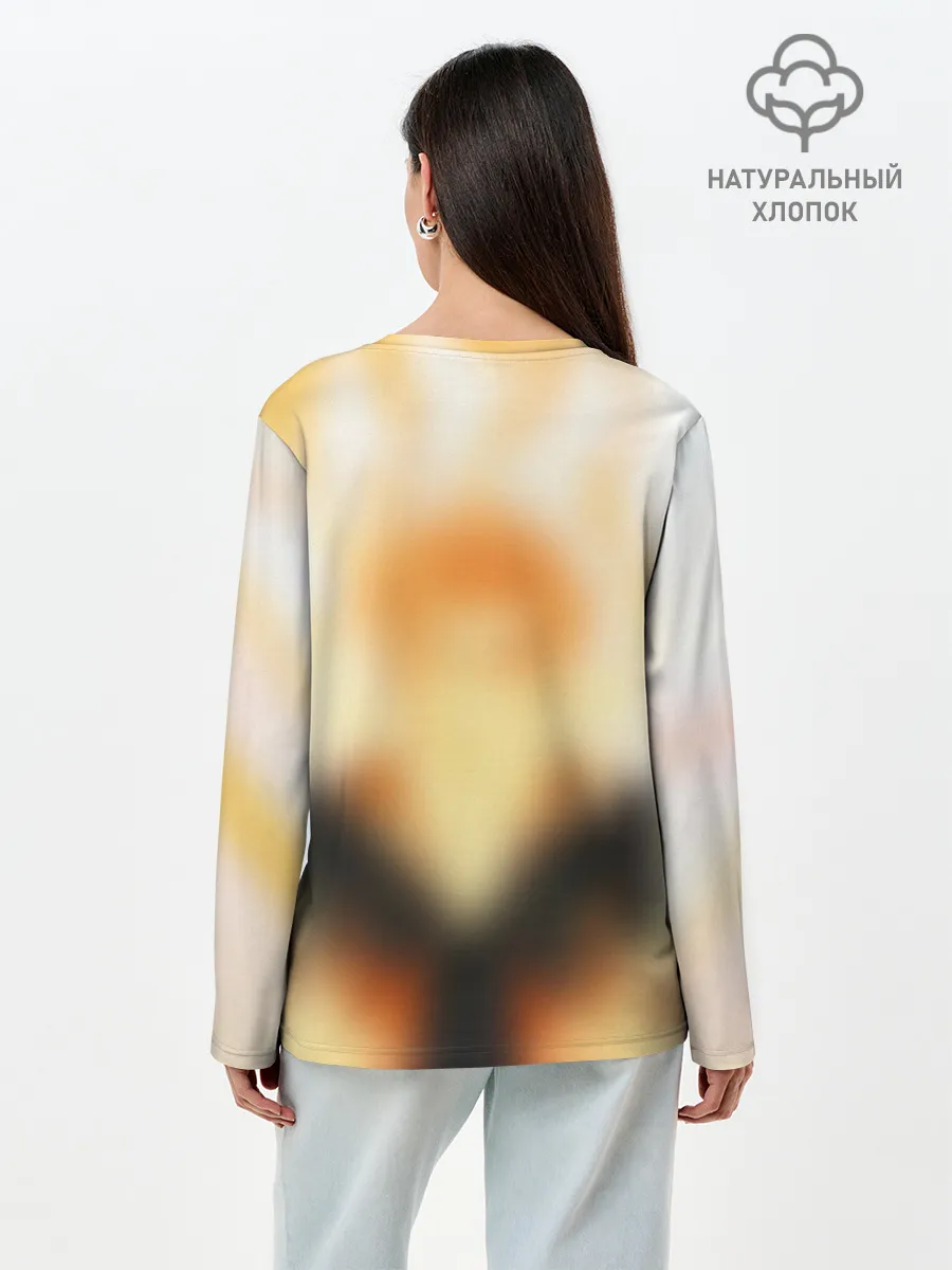 Лонгслив женский. Хлопок / РЕГЕНЕРАЦИЯ КАЛАЛЬДИ