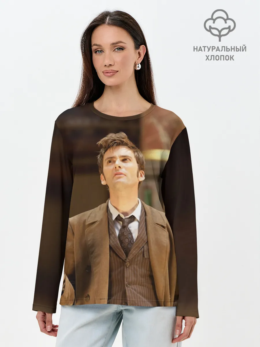 Лонгслив женский. Хлопок / 10 ДОКТОР