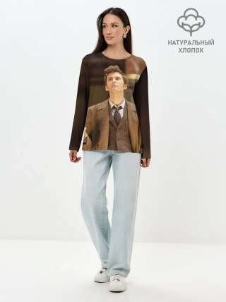 Лонгслив женский. Хлопок / 10 ДОКТОР