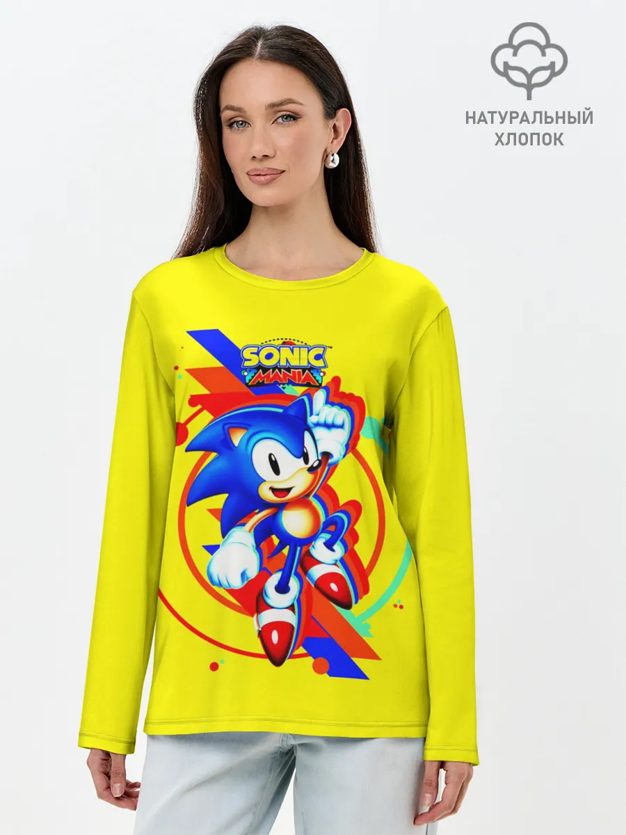 Лонгслив женский. Хлопок / SONIC