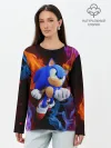 Лонгслив женский. Хлопок / SONIC