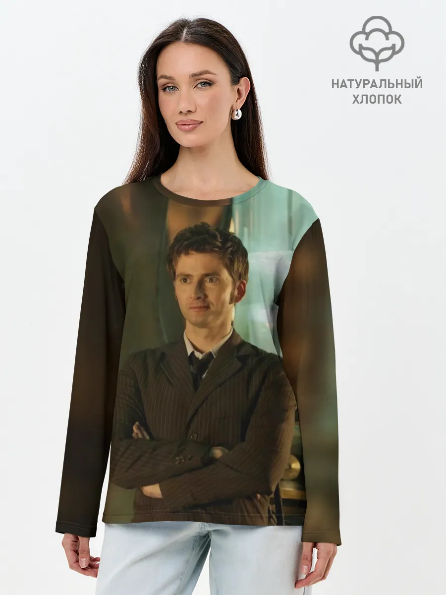 Лонгслив женский. Хлопок / ЛЮБИМЫЙ ДОКТОР