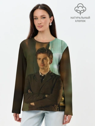 Лонгслив женский. Хлопок / ЛЮБИМЫЙ ДОКТОР