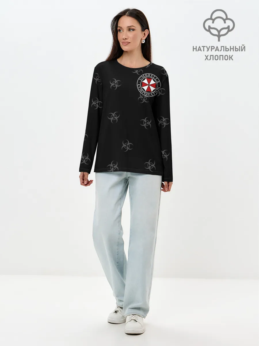 Лонгслив женский. Хлопок / Umbrella Corp.