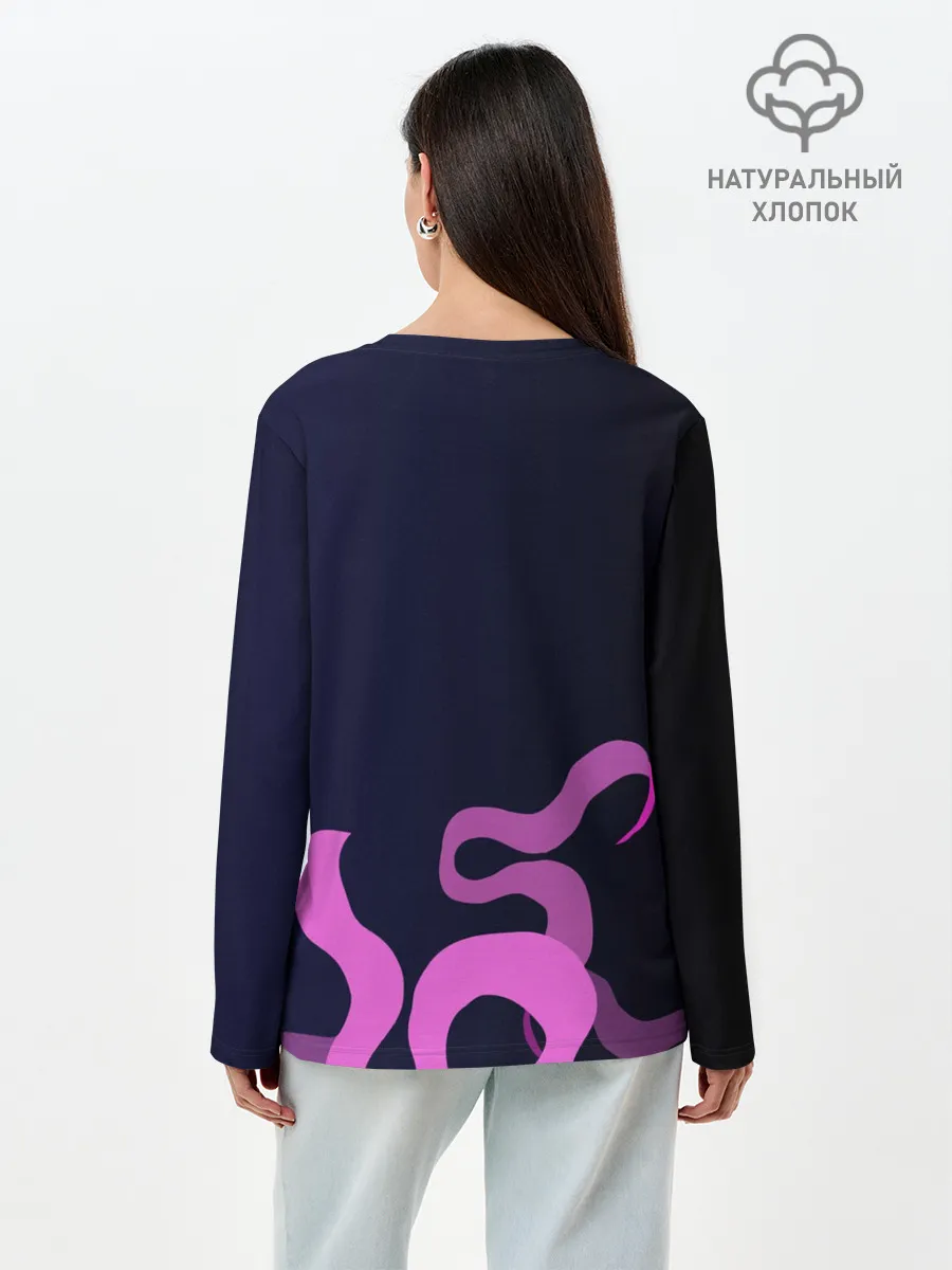 Лонгслив женский. Хлопок / Utopia