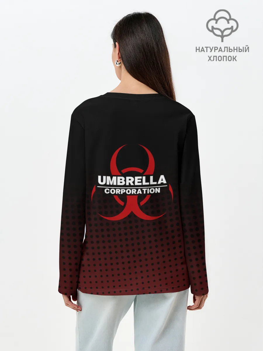 Лонгслив женский. Хлопок / Umbrella