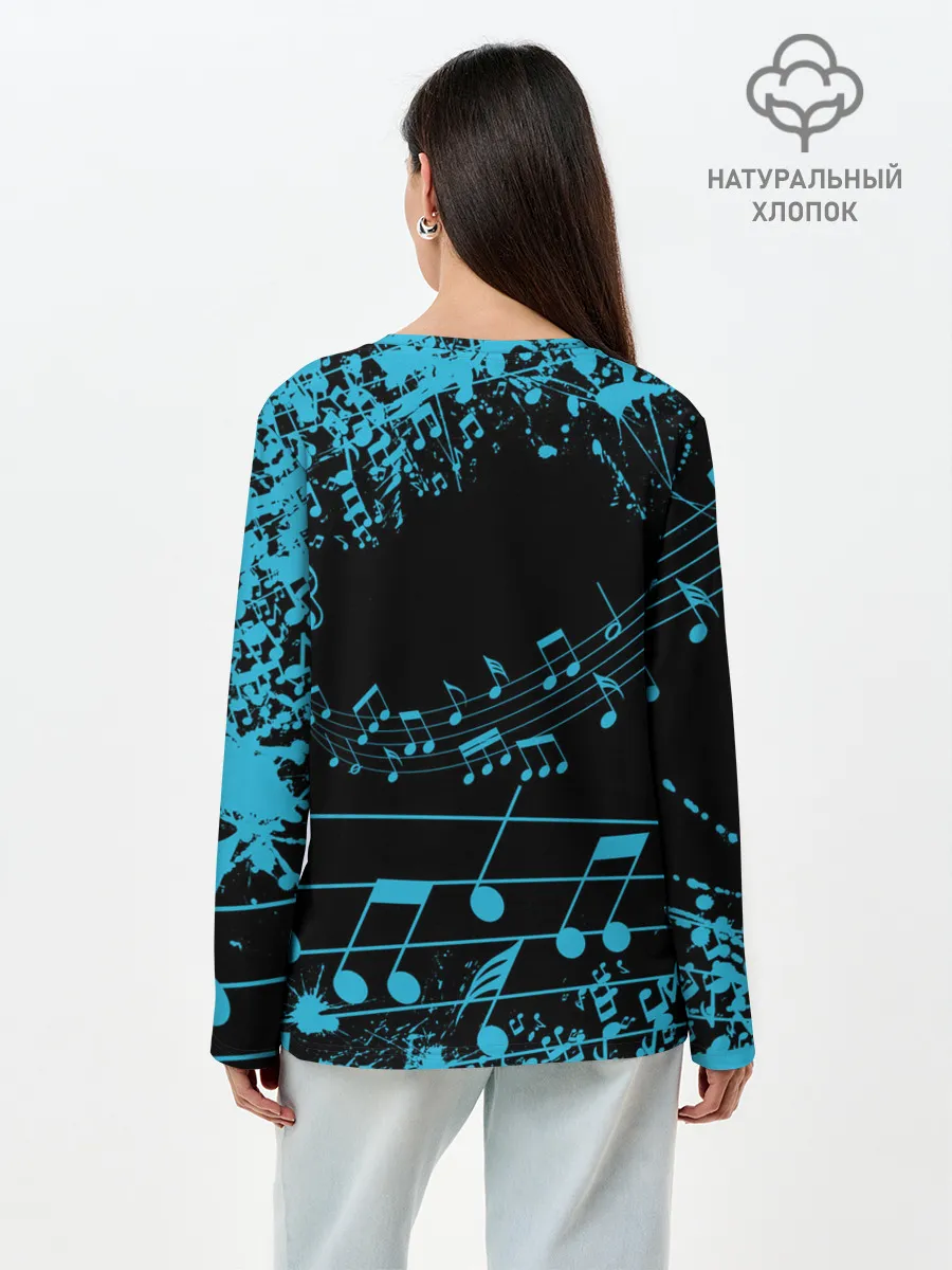 Лонгслив женский. Хлопок / NILETTO.