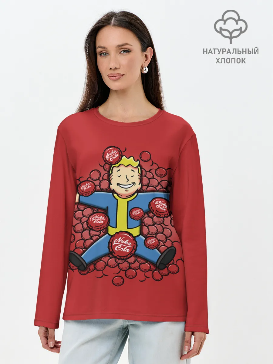 Лонгслив женский. Хлопок / FALLOUT