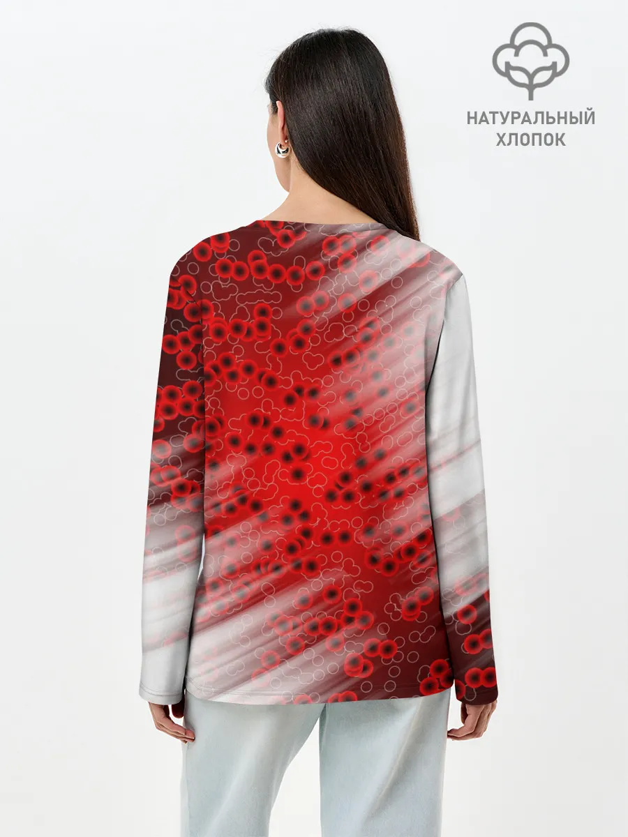 Лонгслив женский. Хлопок / PLAGUE INC