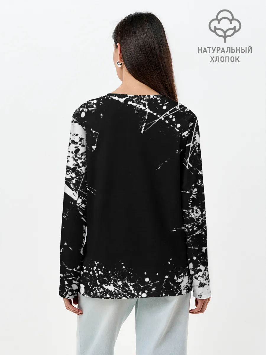 Лонгслив женский. Хлопок / Black Sabbath