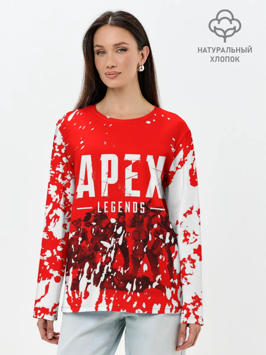 Лонгслив женский. Хлопок / APEX LEGENDS