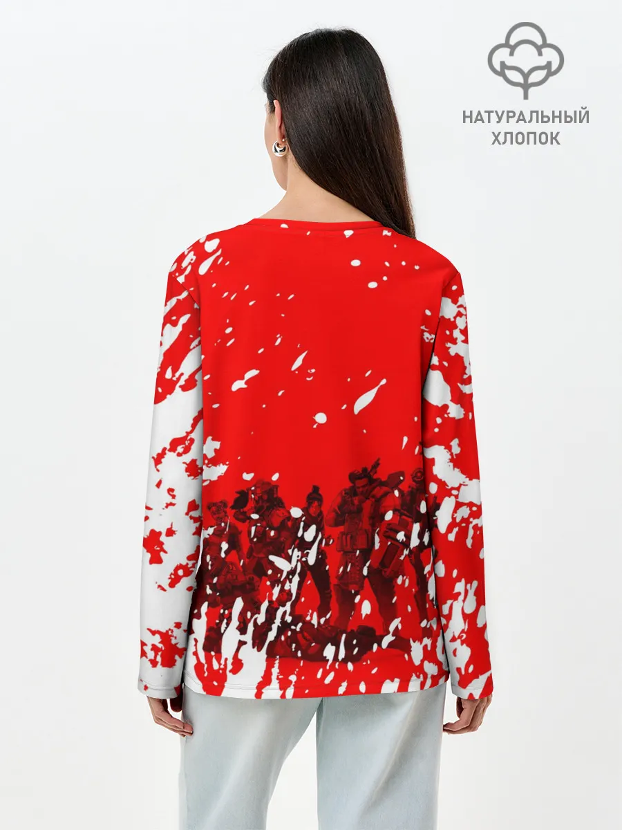 Лонгслив женский. Хлопок / APEX LEGENDS