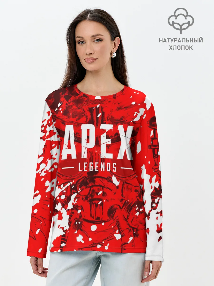 Лонгслив женский. Хлопок / APEX LEGENDS
