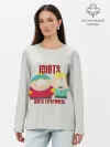 Лонгслив женский. Хлопок / South Park