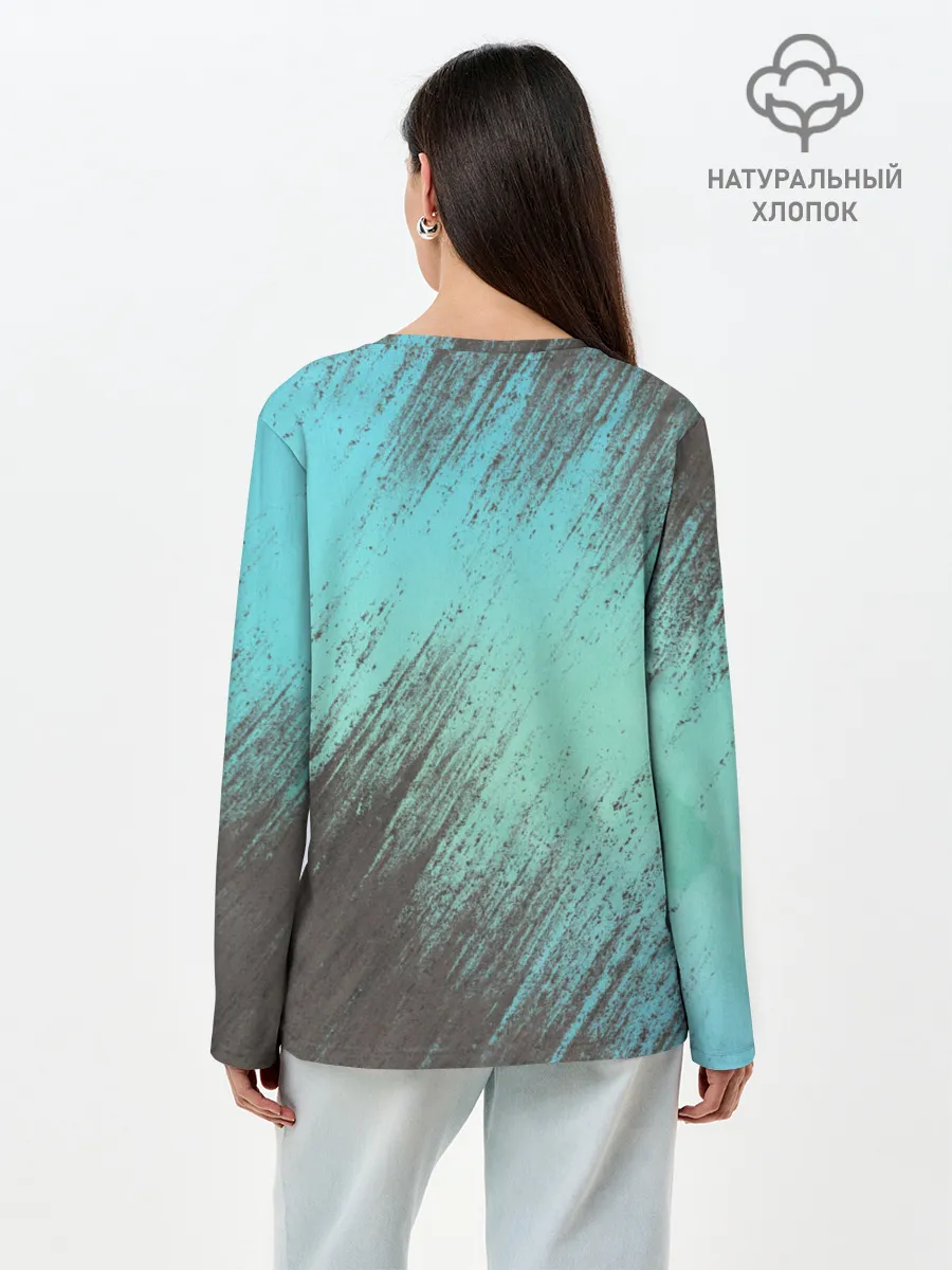 Лонгслив женский. Хлопок / Чумной доктор