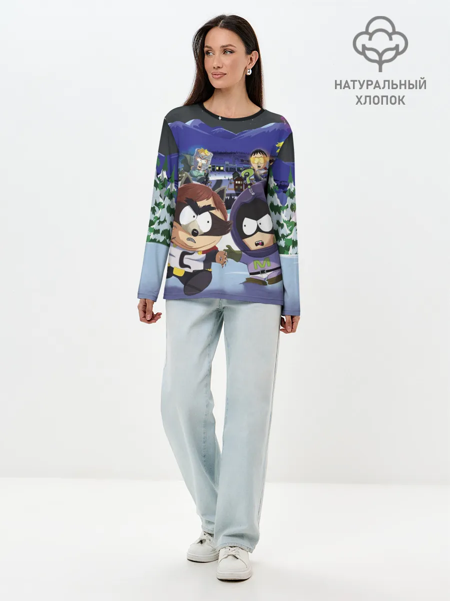 Лонгслив женский. Хлопок / ЮЖНЫЙ ПАРК | SOUTH PARK