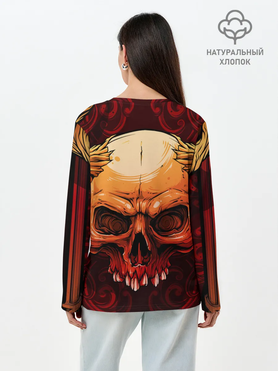 Лонгслив женский. Хлопок / Bullet For My Valentine