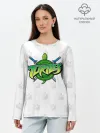 Лонгслив женский. Хлопок / Черепашки - ниндзя
