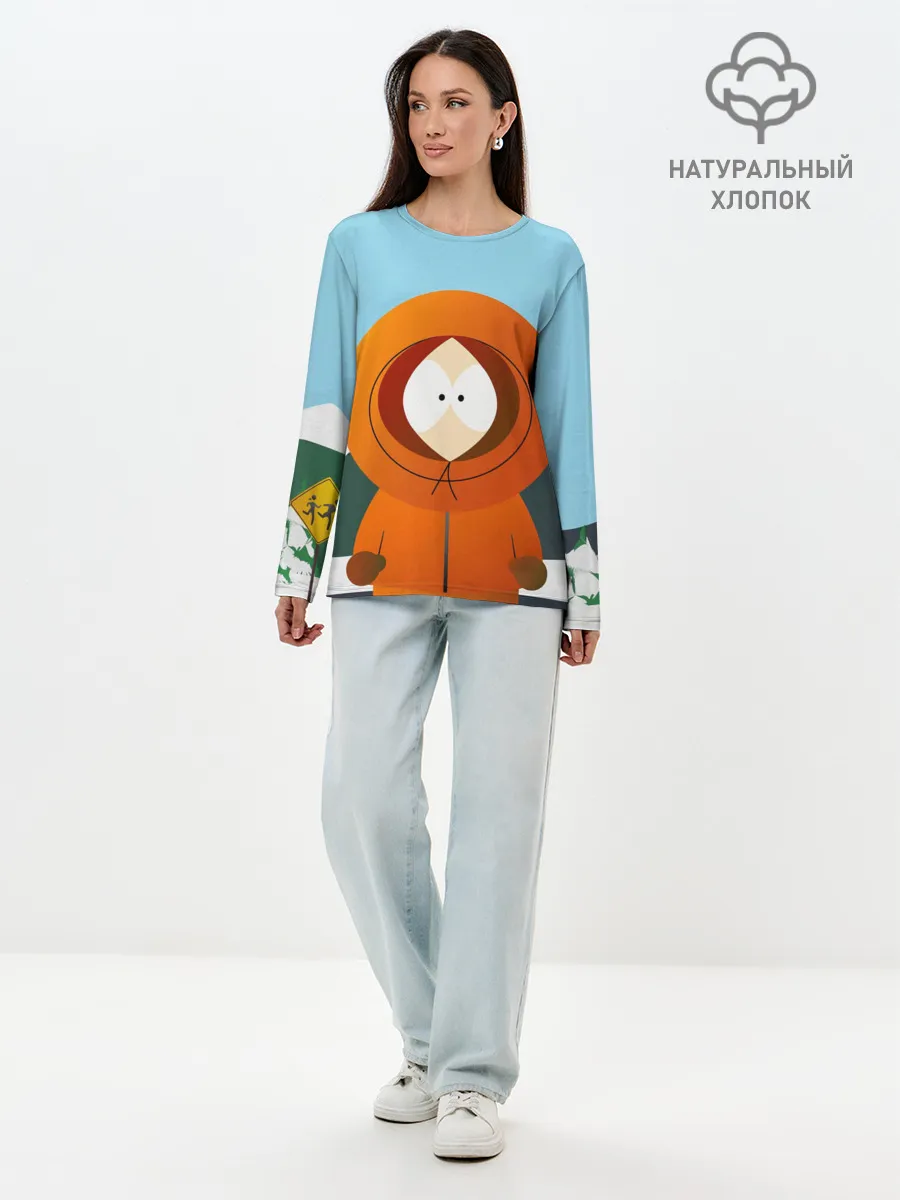 Лонгслив женский. Хлопок / KENNY