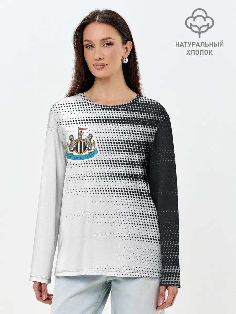 Лонгслив женский. Хлопок / Форма Нью Кстла