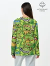 Лонгслив женский. Хлопок / Teenage Mutant Ninja Turtles