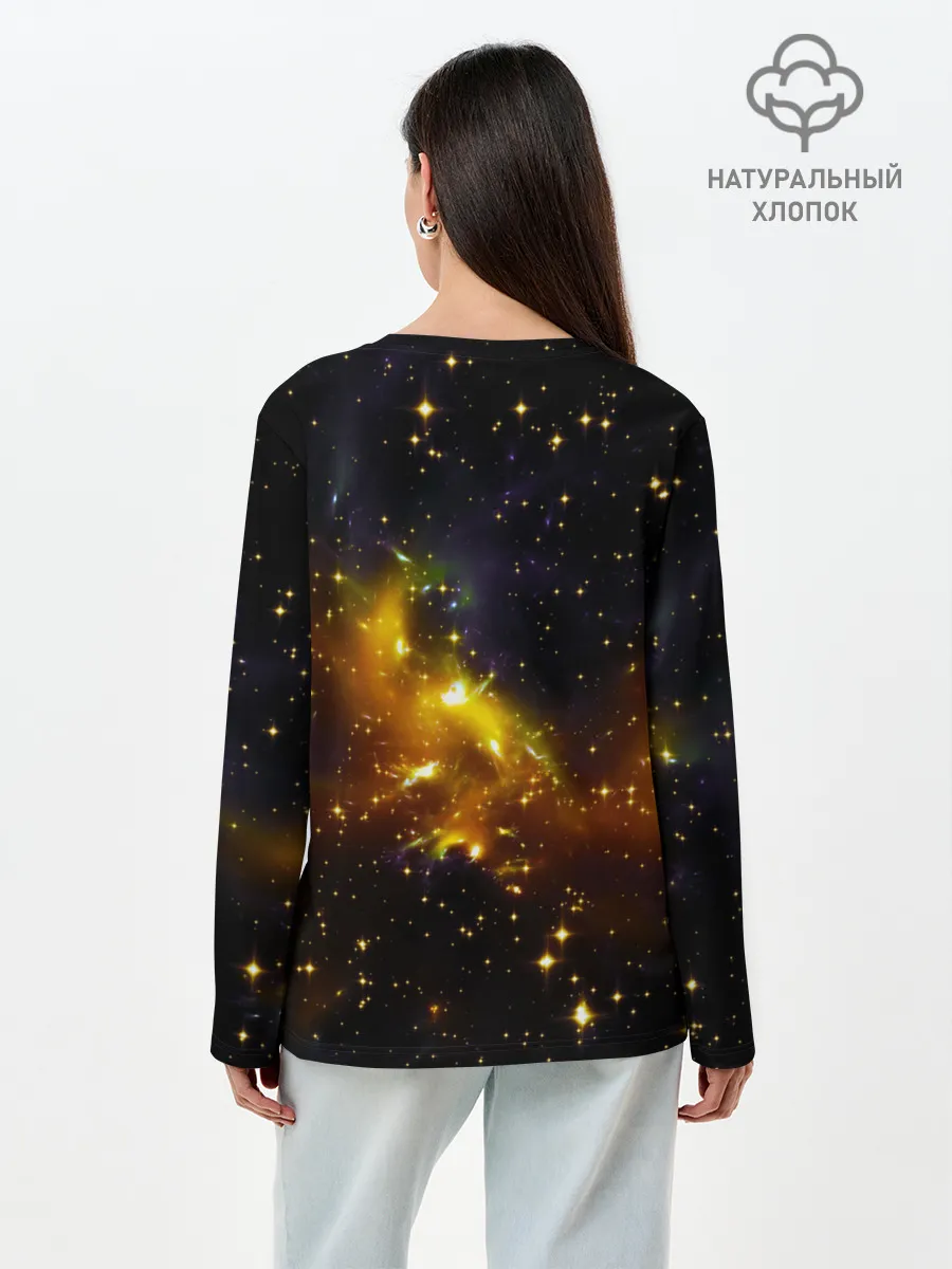 Лонгслив женский. Хлопок / STARS