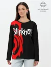 Лонгслив женский. Хлопок / Slipknot