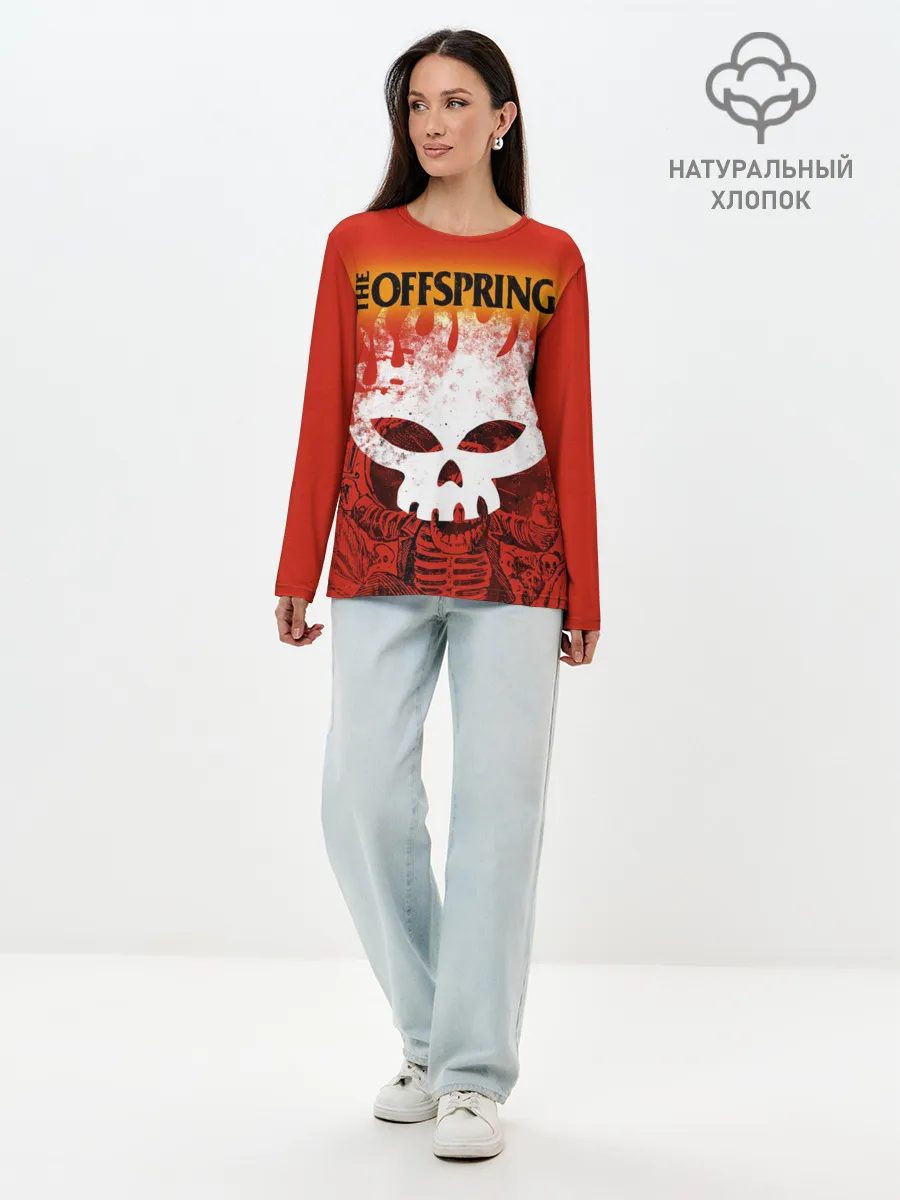 Лонгслив женский. Хлопок / The Offspring